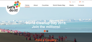 Let's do It, World Cleanup Day 2018