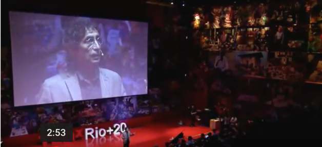 Gabor Maté, speaks, Power of Addiction and Addiction fo Power, TEDx, Rio de Janeiro