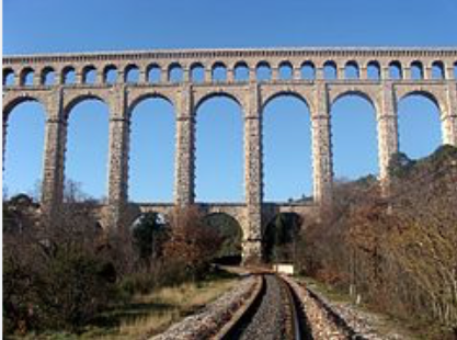 Roquefavour Aqueduct, Ventabren, France, Provence, travel, beauty, craftsmanship